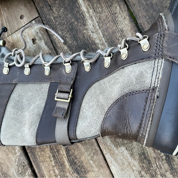 Sorel Conquest Carly Boots featured in The Hunter Games! Forest Green Size 8 - Picture 3 of 11